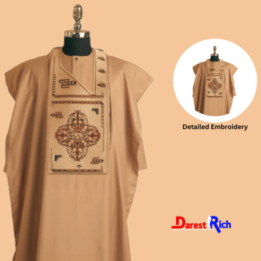 Classic Man embroidery Agbada Darest Rich